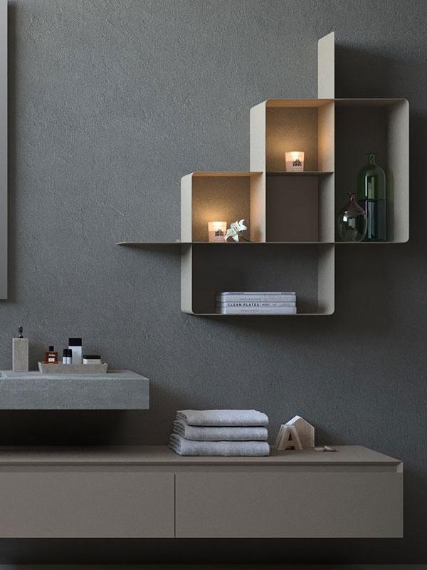 MONDRIAN bibliothèque design en métal - vulcain_Store