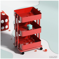 ARDO - Servante en acier de Vulcain - l'accessoire indispensable - vulcain_Store