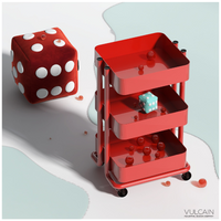 ARDO - Servante en acier de Vulcain - l'accessoire indispensable - vulcain_Store