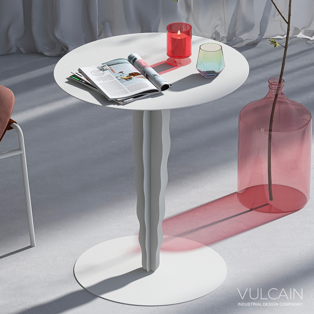 impreciso - Table en acier - vulcain_Store