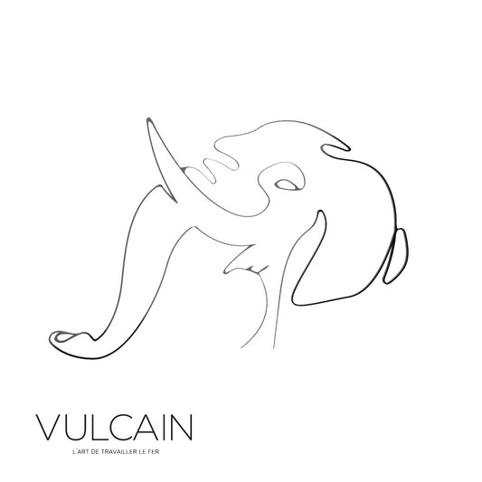 L'éléphant - Animaux - vulcain_Store